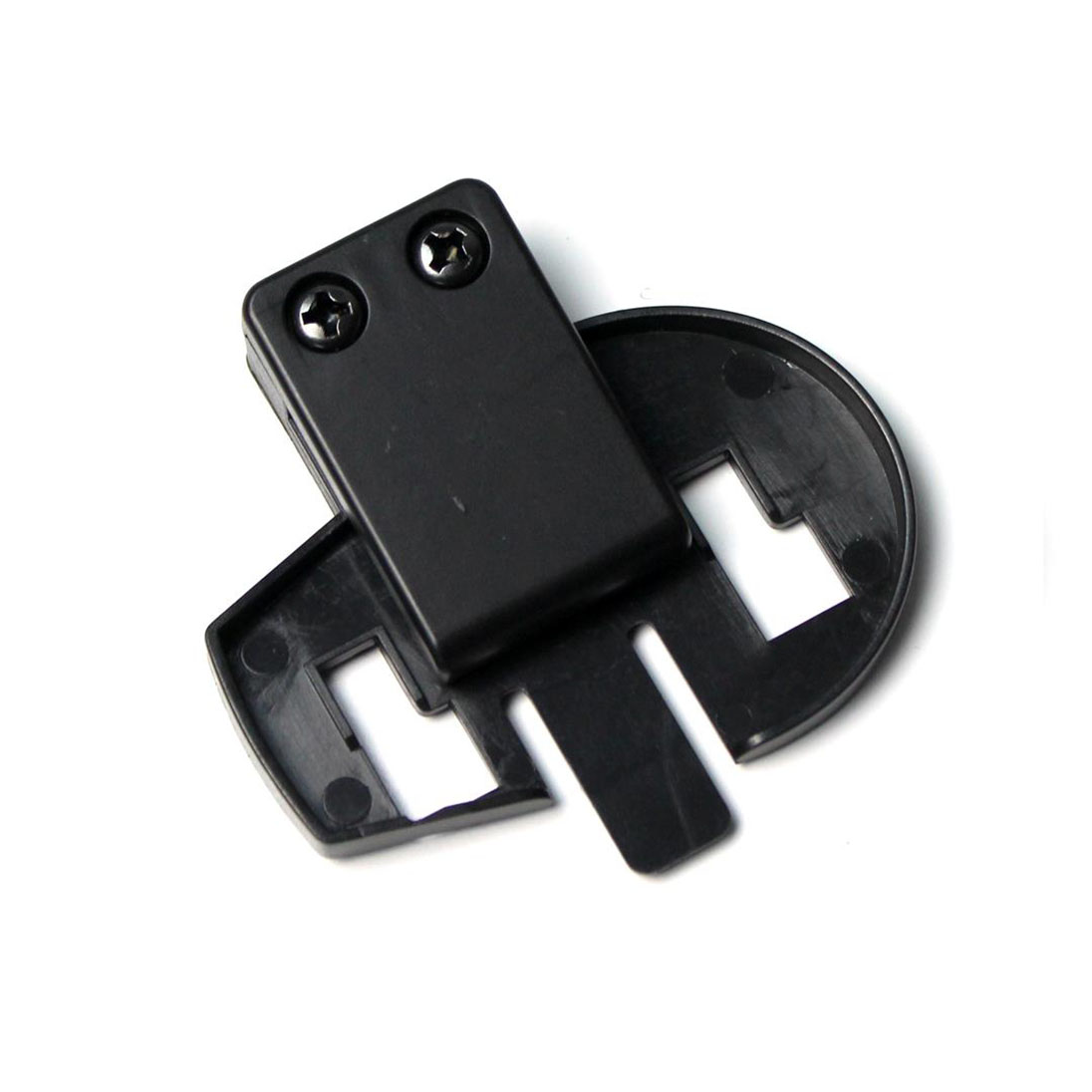 Knmaster Alpha Kie İnterkom İçin Klips Kelepçeli Kask Sabitleme Aparatı